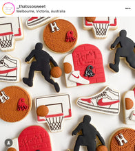Load image into Gallery viewer, Basketball Poses Cutter jump shot carry layup dunk silhouette