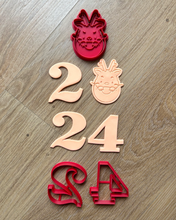Load image into Gallery viewer, Chinese New Year Cookie debosser dragon year clay 2024 fortune Luna year