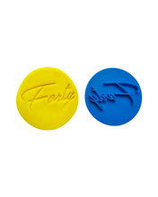 Load image into Gallery viewer, Number birthday cookie Stamp 16 18 21 30 40 50 60 70 80 90