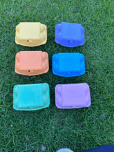 Load image into Gallery viewer, Multi colour egg cartons PYO cookie Easter Cookie Box Craft Material Half dozen