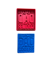 Load image into Gallery viewer, Taco Dad Cookie Cutter Cooler Dad Father's Day