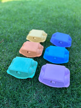 Load image into Gallery viewer, Bulk order - 48 x multi colour egg cartons PYO cookie Easter Cookie Box Craft Material Half dozen