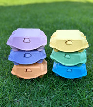 Load image into Gallery viewer, Multi colour egg cartons PYO cookie Easter Cookie Box Craft Material Half dozen