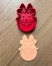 Load image into Gallery viewer, Chinese New Year Cookie debosser dragon year clay 2024 fortune Luna year