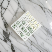 Load image into Gallery viewer, Rounded font Alphabet Number Silicone Mould Captial Letter