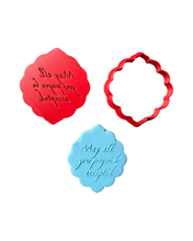 Load image into Gallery viewer, Muslim boy girl praying Cookie Fondant Debosser prayers be accepted