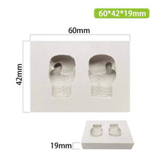 Load image into Gallery viewer, Boxing gloves Silicone Mould Cupcake sparring gloves sport Father's Day