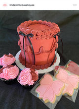 Load image into Gallery viewer, Fairy cookie cutter Stamp mushroom bow girls birthday