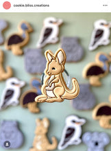 Load image into Gallery viewer, Australian Animals Cookie Cutter Stamp Koala Crocodile Kangaroo Platypus Wombats Emu Tasmanian Devil Cockatoos