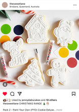 Load image into Gallery viewer, PYO Christmas Cookie Cutter Santa Reindeer Tree Rudolph