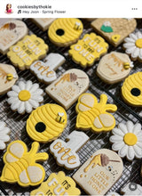 Load image into Gallery viewer, 1st Birthday Honey theme Cookie Cutter Stamp fun to bee one
