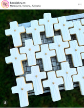 Load image into Gallery viewer, Cross cutter debosser baptism christening