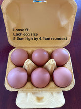 Load image into Gallery viewer, Bulk order - 48 x multi colour egg cartons PYO cookie Easter Cookie Box Craft Material Half dozen