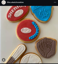 Load image into Gallery viewer, Baseball Cookie Cutter Stamp Bat Gloves Ball