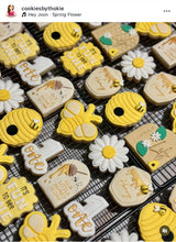 Load image into Gallery viewer, 1st Birthday Honey theme Cookie Cutter Stamp fun to bee one