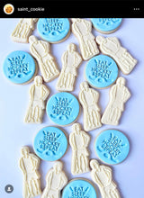 Load image into Gallery viewer, Hockey cookie cutter fondant boy girl player ice hockey