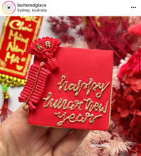 Load image into Gallery viewer, Chinese New Year Silicone Mould lantern fan firecracker red evenlope China