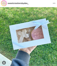 Load image into Gallery viewer, Will you be my Godmother Godfather Godparents Cookie Cutter Stamp Cross debosser