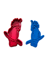 Load image into Gallery viewer, Parrot Cookie Cutter Stamp Bird Kookaburra Rainbow Lorikeet