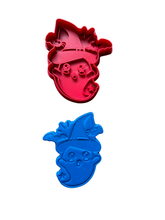 Load image into Gallery viewer, Cute ghost Cookie Cutter Stamp Halloween pumpkin