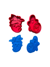 Load image into Gallery viewer, Cute ghost Cookie Cutter Stamp Halloween pumpkin