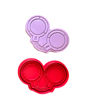 Load image into Gallery viewer, Police Elements Cookie Cutter Stamp Baton Hat Vest Walkie Talkie Handcuff Badge