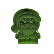 Load image into Gallery viewer, PYO Christmas Cookie Cutter Santa Snowman gingerbread house gnome