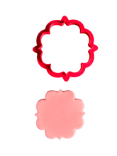 Load image into Gallery viewer, Plaque cookie cutter frame cutter wedding cookie shape