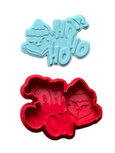 Load image into Gallery viewer, Christmas Grinch Cookie Cutters Debosser Grinch hohoho
