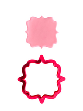 Load image into Gallery viewer, Plaque cookie cutter frame cutter wedding cookie shape