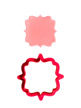 Load image into Gallery viewer, Plaque cookie cutter frame cutter wedding cookie shape