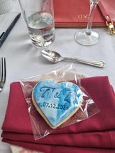 Load image into Gallery viewer, Custom Names Cookie Stamp initial Wedding Engagement date