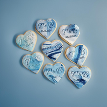 Load image into Gallery viewer, Custom Names Cookie Stamp initial Wedding Engagement date