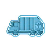 Load image into Gallery viewer, Vehicles Cookie Cutter Stamp tractor taxi firetruck police ambulance school bus double bus Beetle rubbish truck