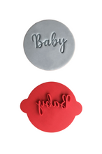 Load image into Gallery viewer, Baby shower Cookie Stamp Personalized Baby shower Gift