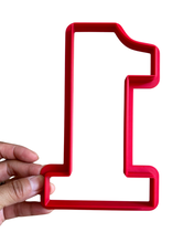 Load image into Gallery viewer, Number 0-9 Cookie Cutter Stamp classic font Mini Large jumbo size