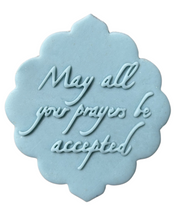 Load image into Gallery viewer, Muslim boy girl praying Cookie Fondant Debosser prayers be accepted