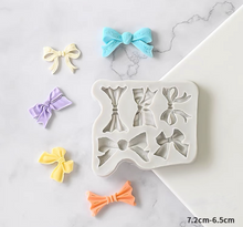 Load image into Gallery viewer, Stylish Bow Silicone Mould Cake Fondant drip bow Soap