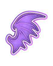 Load image into Gallery viewer, Wings Cookie Cutter Stamp Dragon wings Swan wings animals wings bat wings