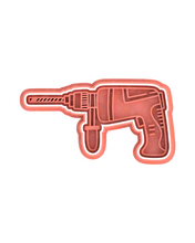 Load image into Gallery viewer, Road Construction Tools Equipment cookie cutter embosser father's day Barricade traffic cone wheelbarrel