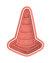 Load image into Gallery viewer, Road Construction Tools Equipment cookie cutter embosser father's day Barricade traffic cone wheelbarrel