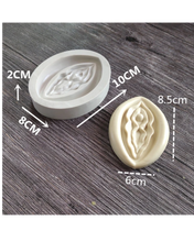 Load image into Gallery viewer, Vulva Silicone Mould Fondant Sugarcraft Soap candle valentines adult theme