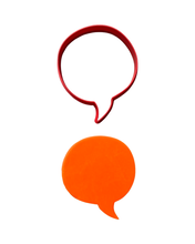 Load image into Gallery viewer, Speech bubble cookie cutters r u ok conversation bubbles