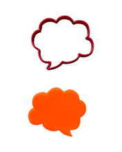 Load image into Gallery viewer, Speech bubble cookie cutters r u ok conversation bubbles
