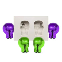 Load image into Gallery viewer, Boxing gloves Silicone Mould Cupcake sparring gloves sport Father's Day