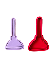 Load image into Gallery viewer, Plumber Cookie Cutter Stamp Toilet Bowl Faucet Pump Pipe Wrench Plumbing bum