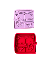 Load image into Gallery viewer, Plumber Cookie Cutter Stamp Toilet Bowl Faucet Pump Pipe Wrench Plumbing bum