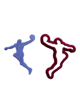 Load image into Gallery viewer, Basketball Poses Cutter jump shot carry layup dunk silhouette