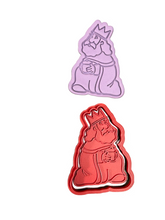 Load image into Gallery viewer, Traditional Christmas Nativity Scene Cookie Cutter Stamp Merry Christmas Baby Jesus Cross