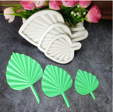 Load image into Gallery viewer, Palm Leaves Silicone Mould Cake Fondant Sugarcraft Soap